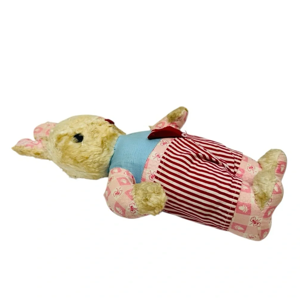 Vintage GUND Creation Mr. Rabbit Stuffed Plush Easter Bunny SWEDLIN Dressed
